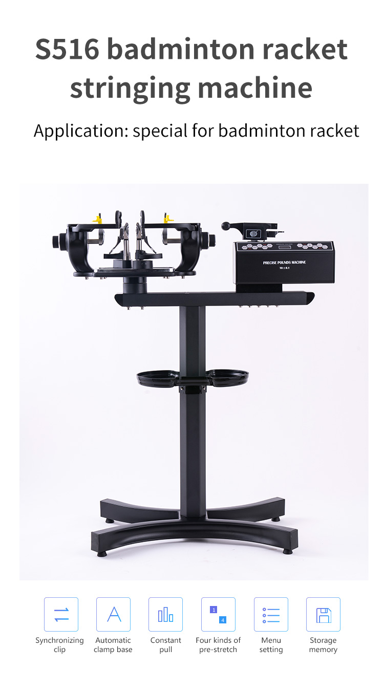SS-S516 Badminton Racket Stringing Machine