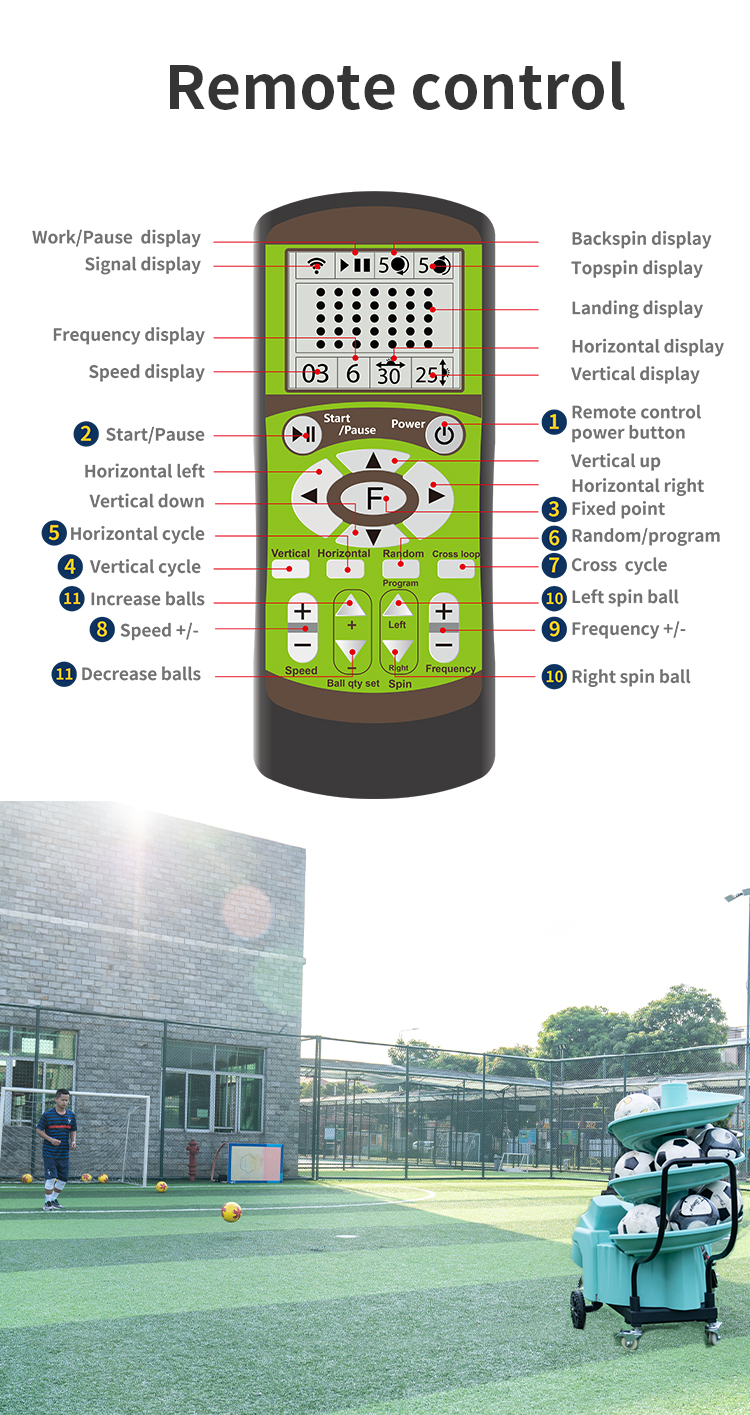 SS-F6526 Football Training Machine