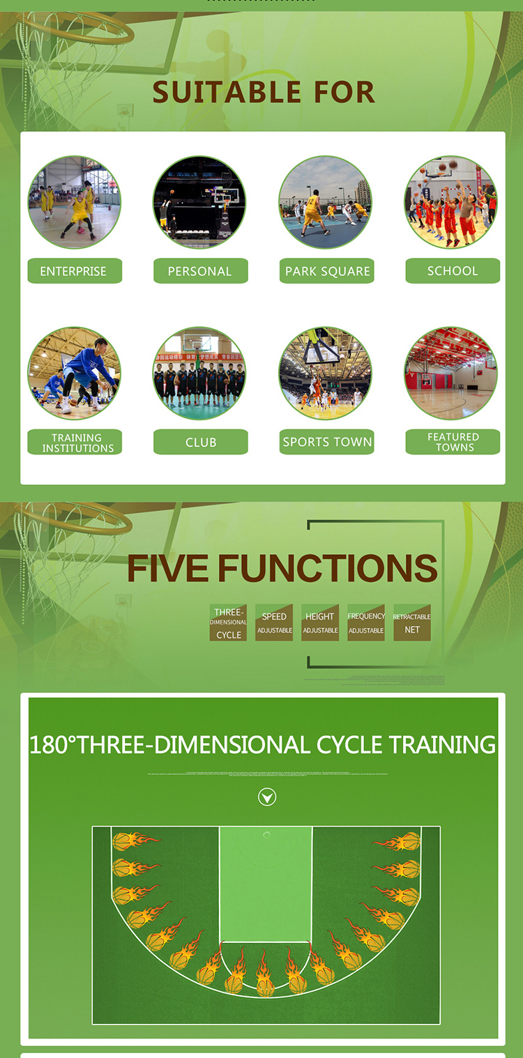 SS-6829 Basketball Shooting Machine