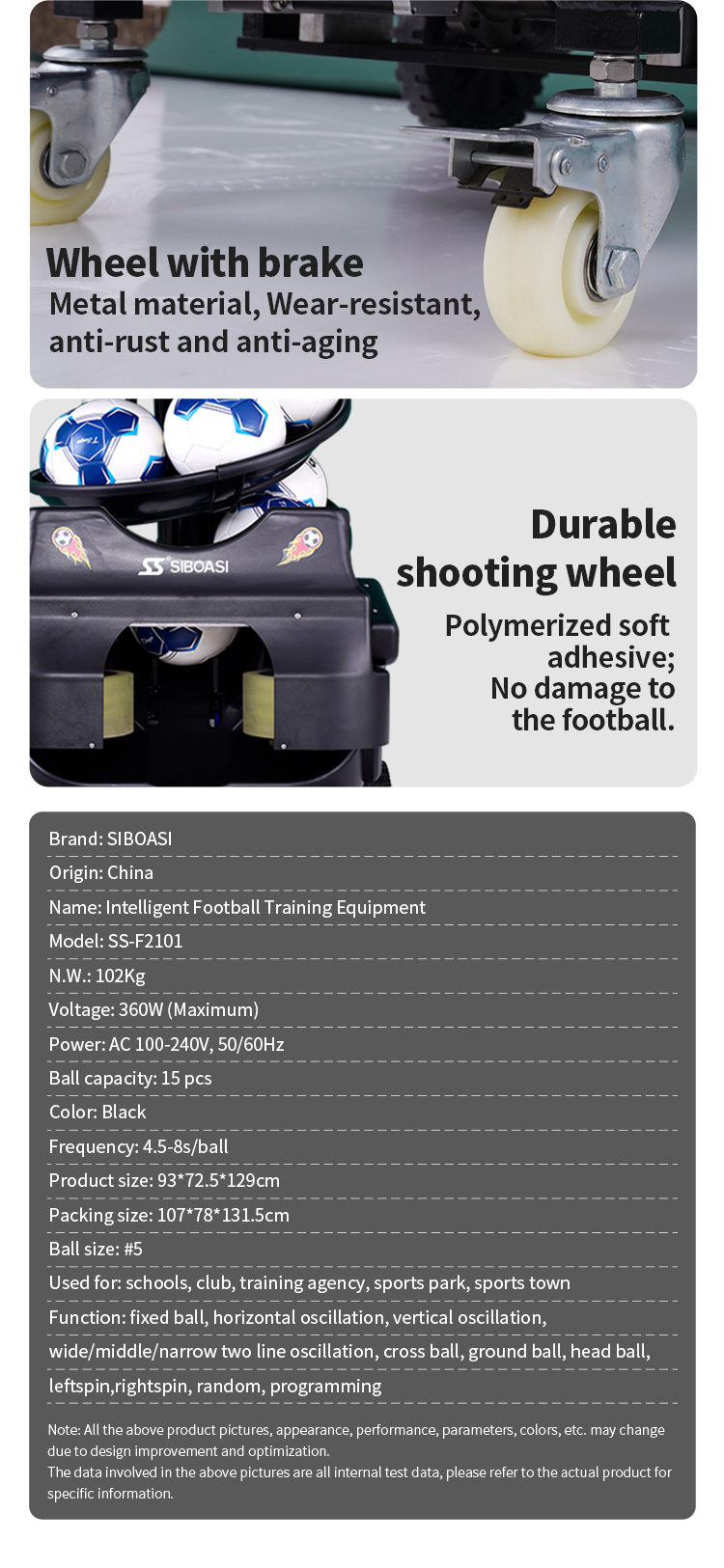 SS-F2101 Football Training Machine - 10