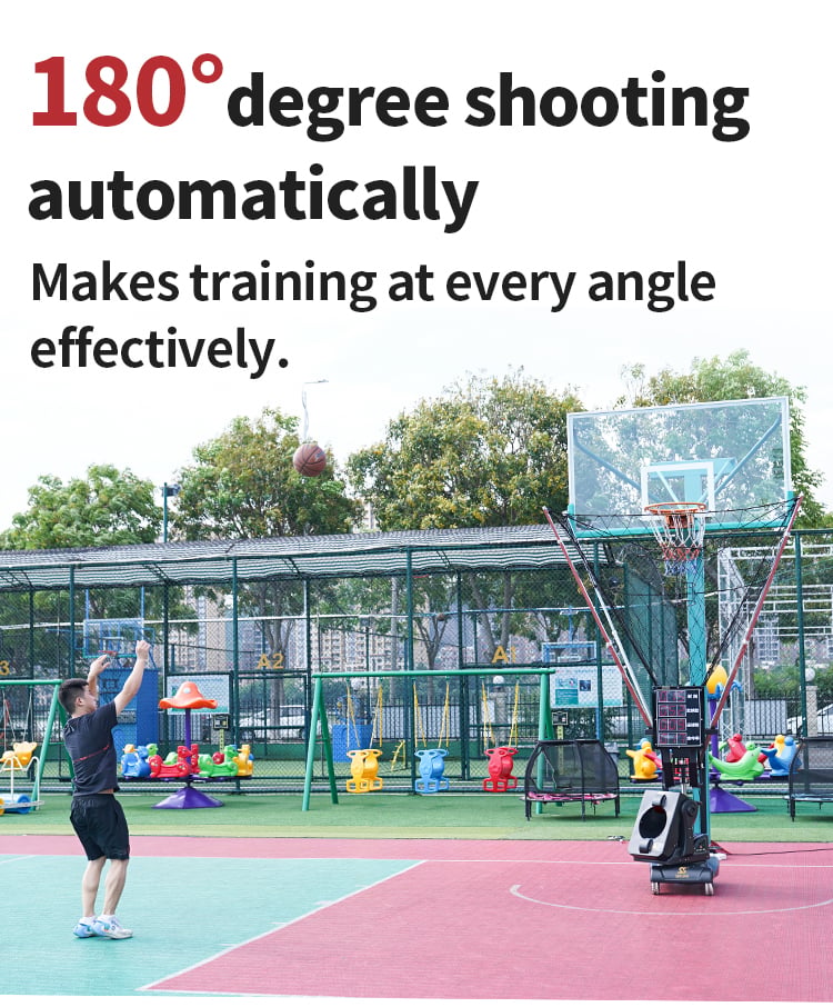 SS-K6829 Basketball Shooting Machine - 9