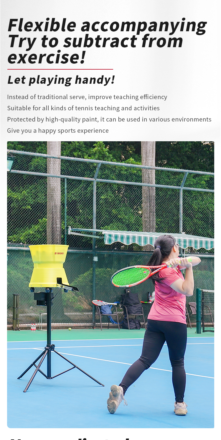 SS-T2000A Tennis Ball Machine - 2
