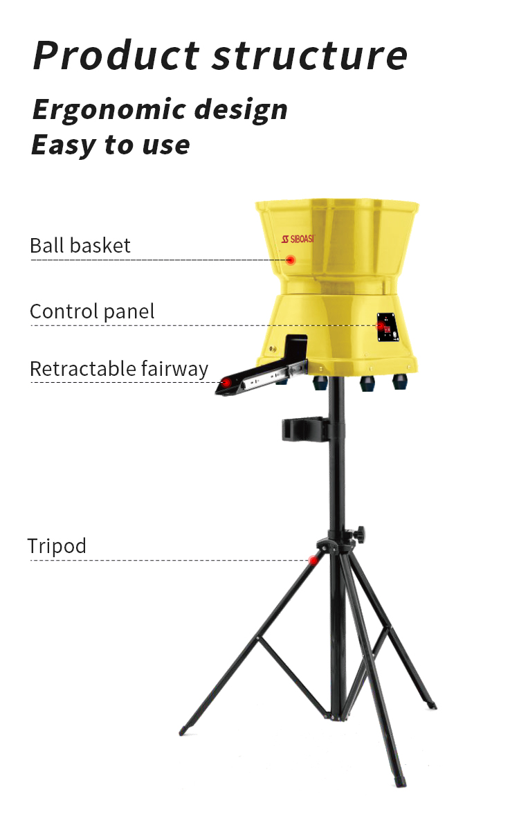 SS-T2000A Tennis Ball Machine - 7