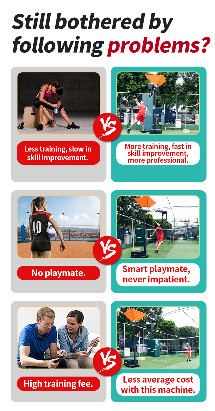 SS-V2101L Volleyball Training Machine - 3
