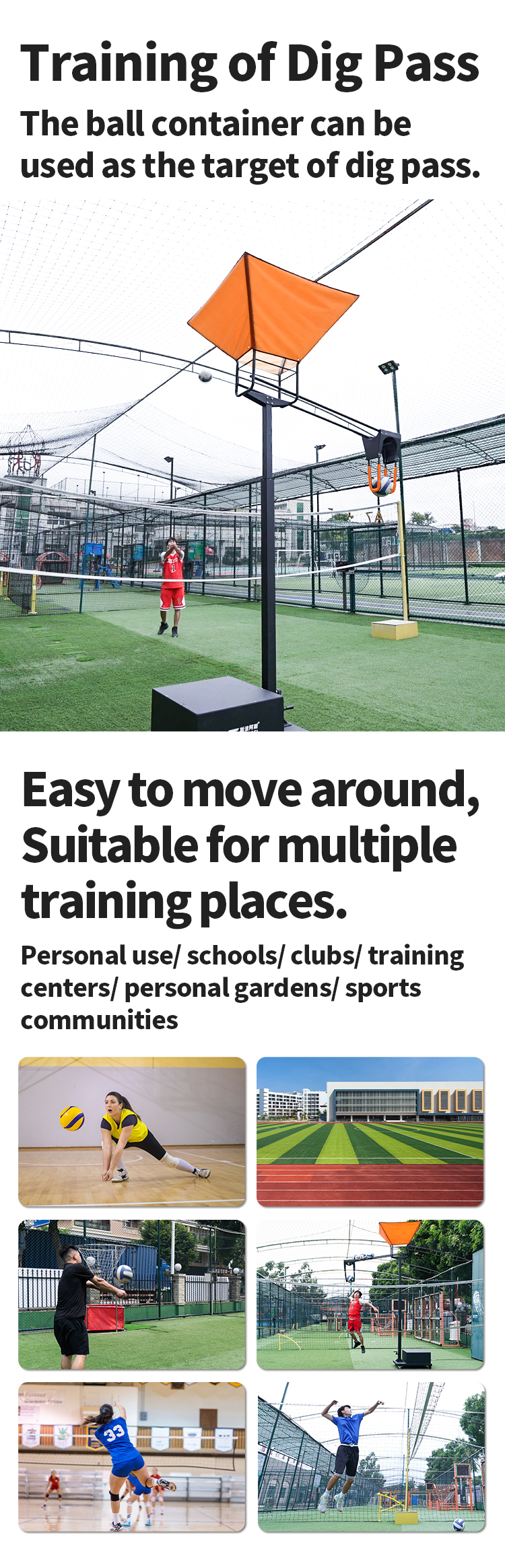 SS-V2101L Volleyball Training Machine - 5
