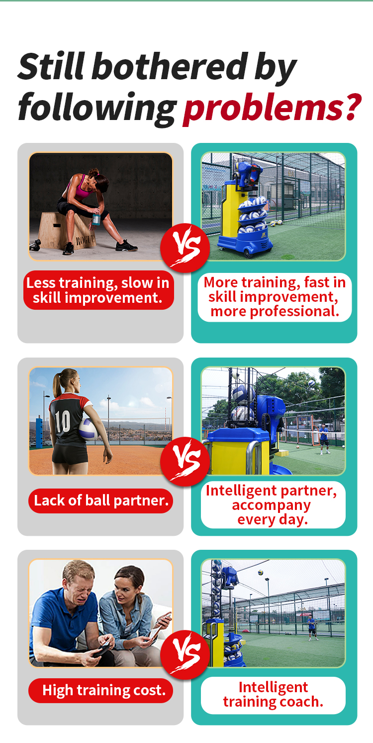 SS-V2201A Volleyball Training Machine - 5