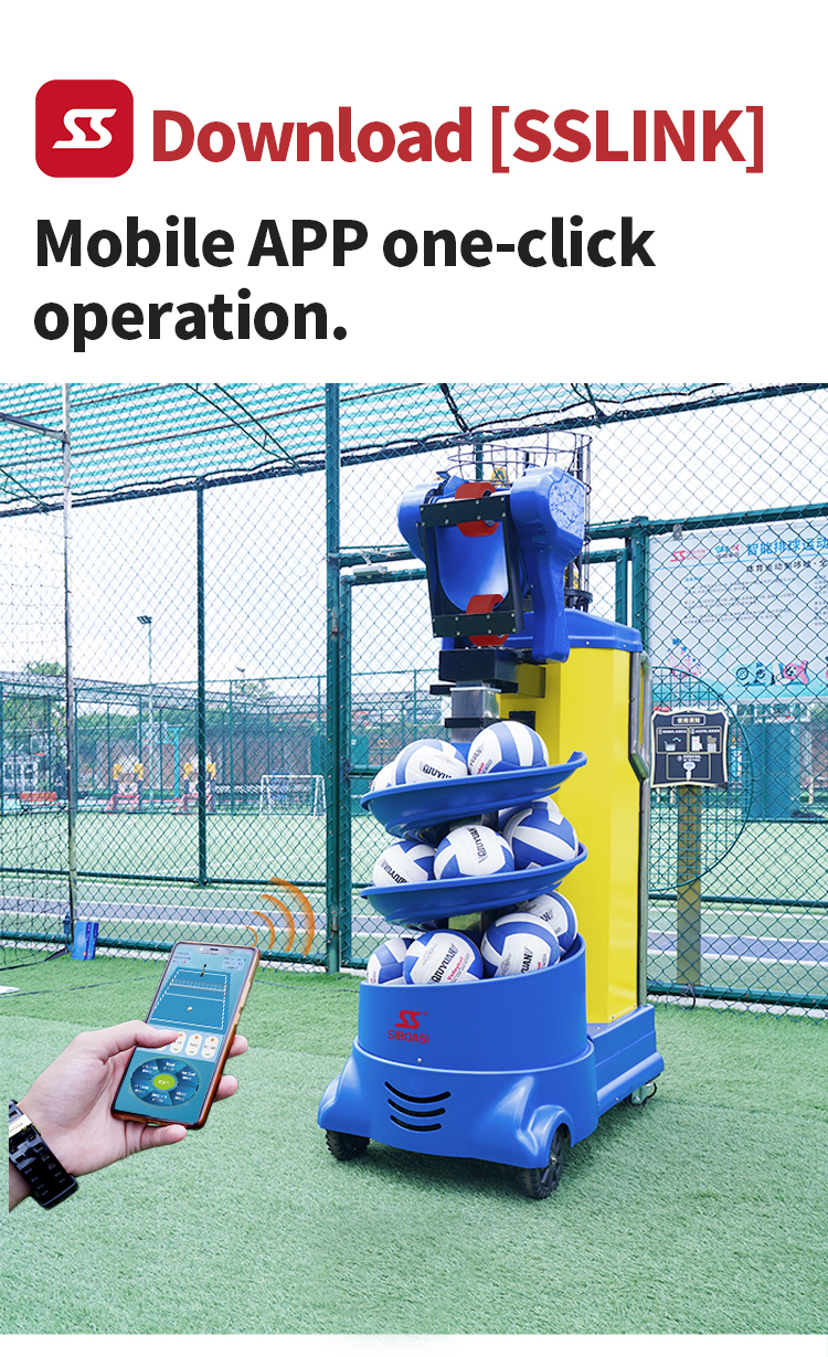 SS-V2201A Volleyball Training Machine - 8