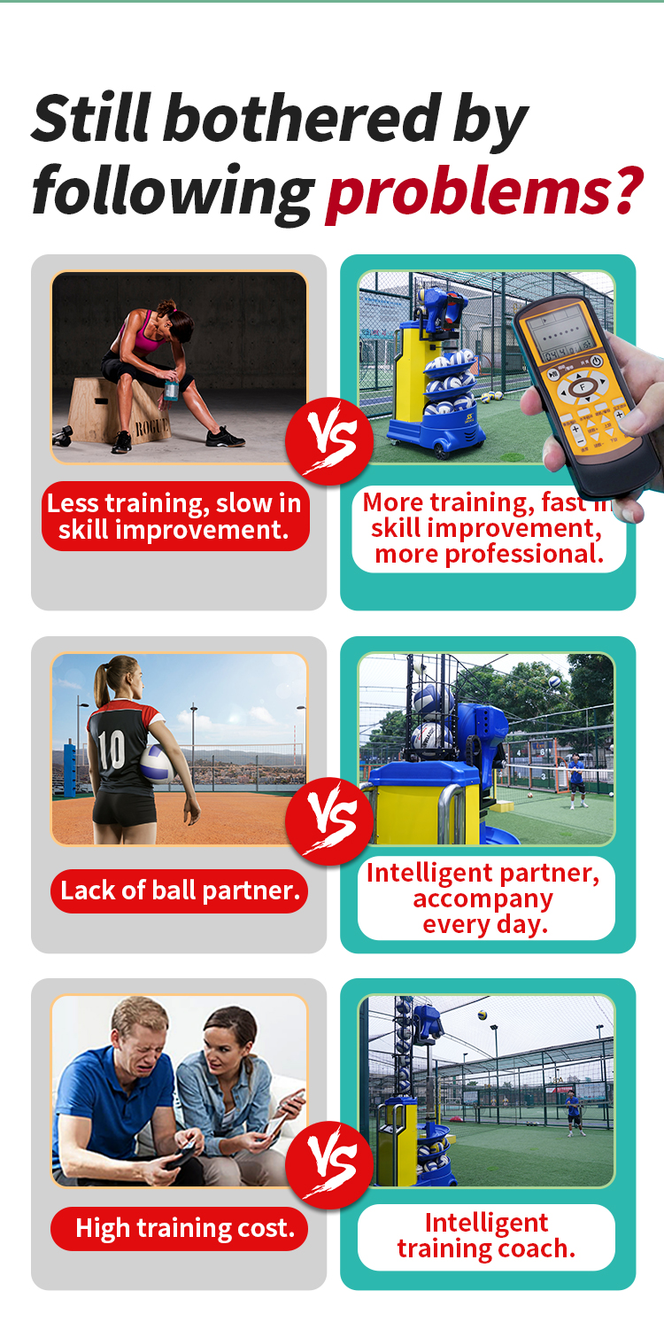 SS-V6638 Volleyball Training Machine - 5