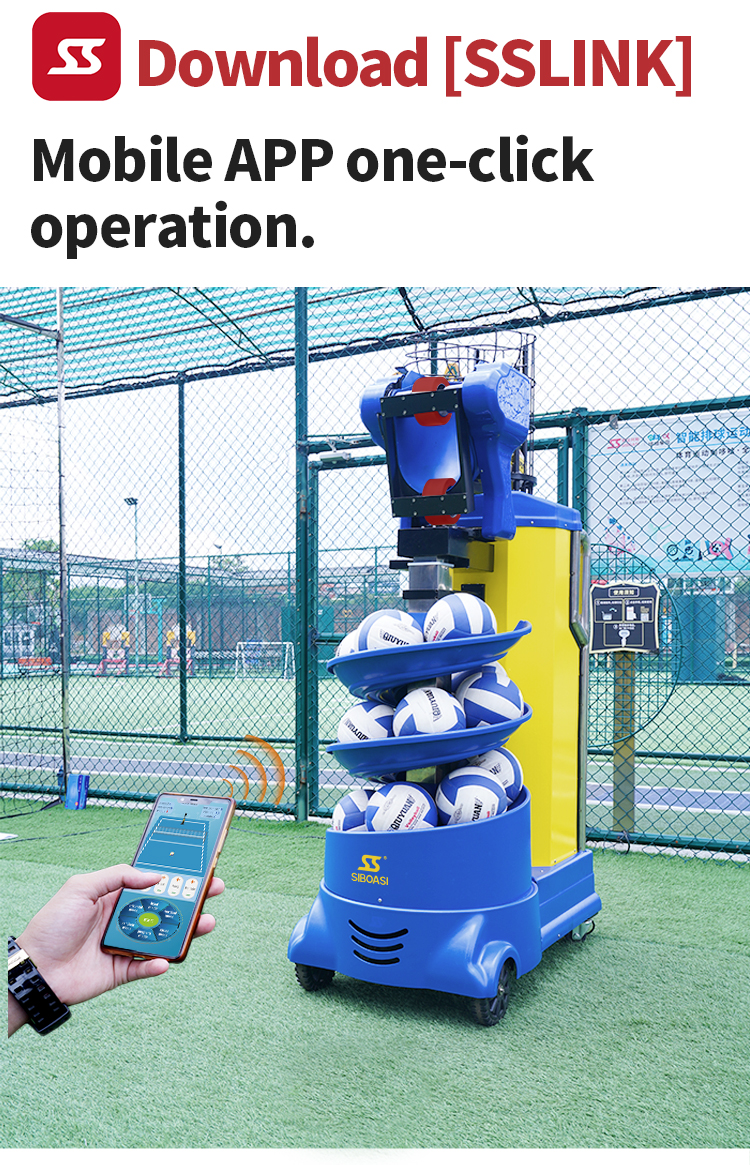SS-V6638 Volleyball Training Machine - 9