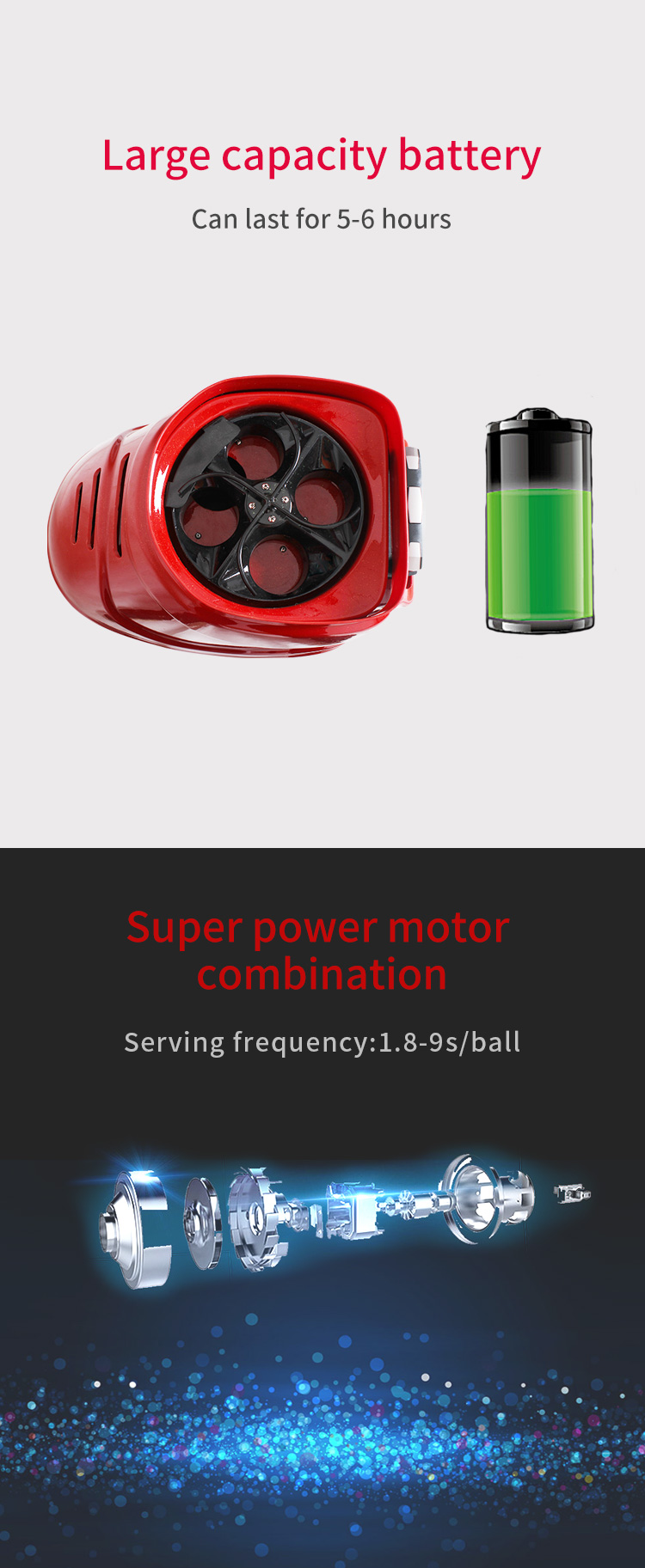 T1600 Tennis Ball Machine