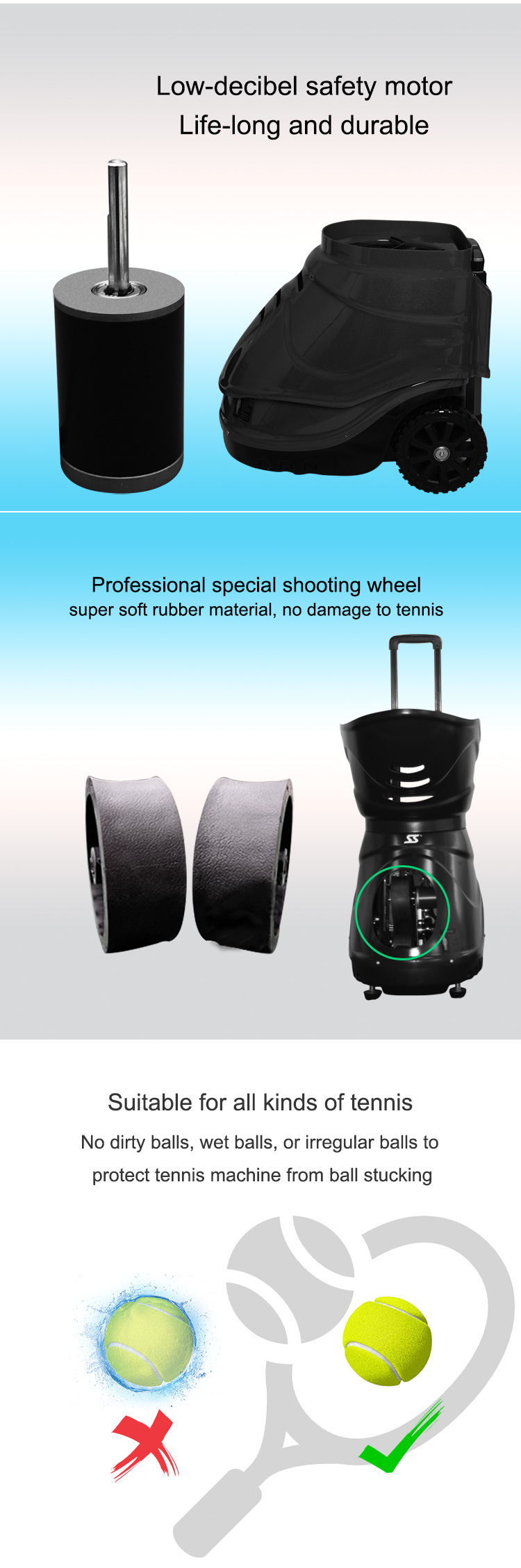 S4015 Tennis Ball Machine - 6
