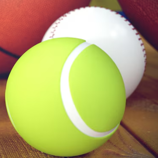 Comparación del tamaño de pelotas deportivas: pelota de tenis y pelota ...