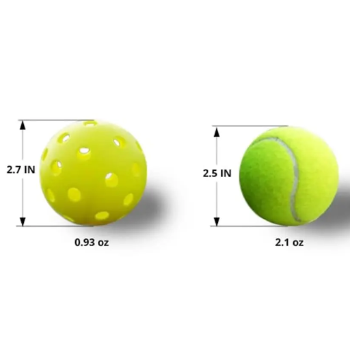Equipment Differences: Balls and Paddles