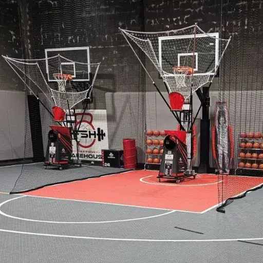 Elite Training with Shooting Machines